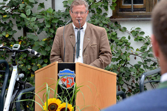 Josef Konhäuser, 1. stellvertretender Landrat vom Landkreis Traunstein  Foto: Claus Linke