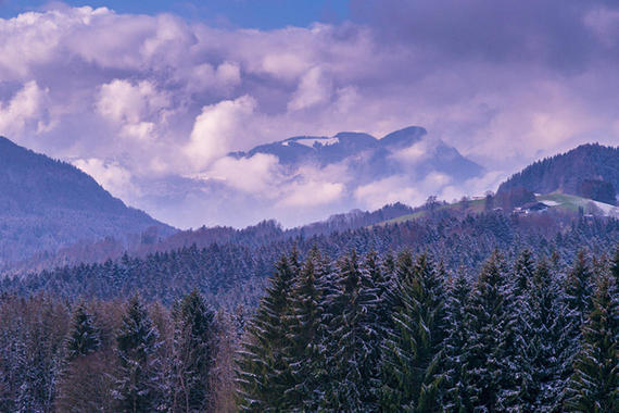 Samerberg Winterstimmung  Foto: Rainer Nitzsche