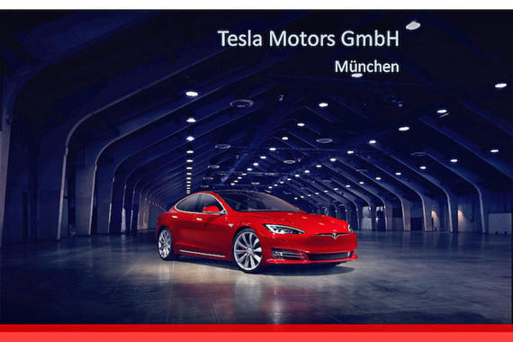 Eine Wochend-Probefahrt mit dem Tesla Model S - Tesla Motors GmbH, München 