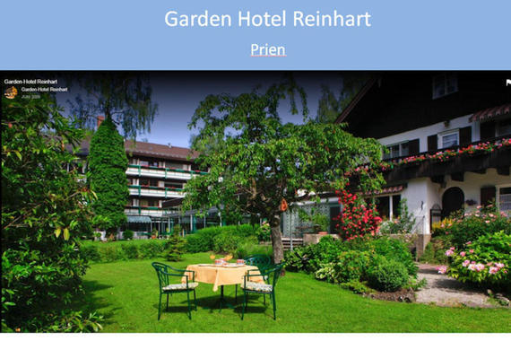 Garden Hotel Reinhart, Prien