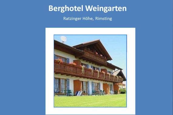 Berghotel Weingarten