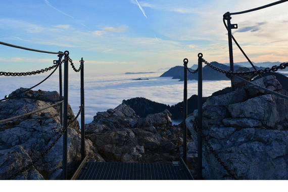 über den Wolken auf der Kampenwand   Foto: Johannes Almer