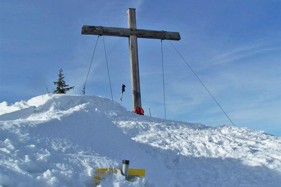 Feichteck Gipfelkreuz  Foto: Sepp Anner